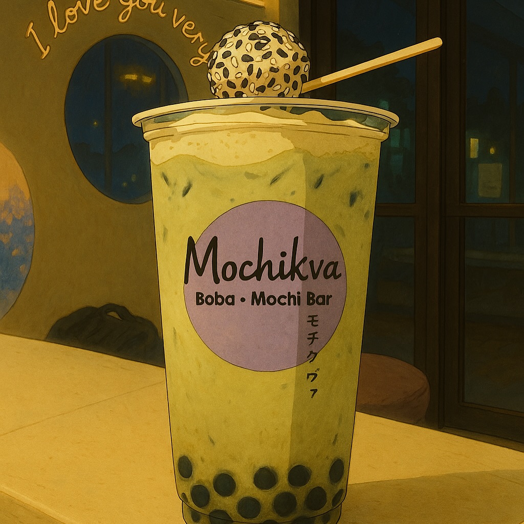 Mochikva bubble tea and mochi bar in Tel Aviv